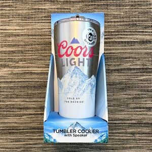 Coors Light Tumbler Cooler with Speaker
